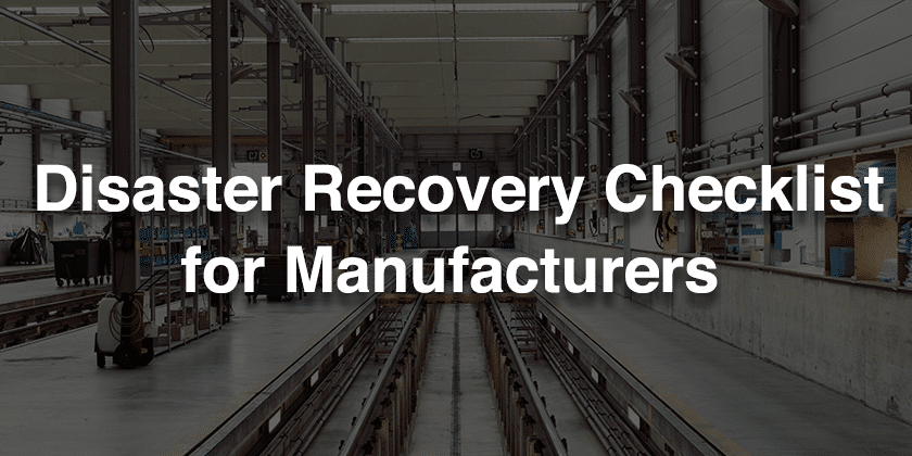 recovery list manufacturing