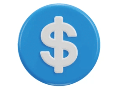 Export Button with Dollar Signs