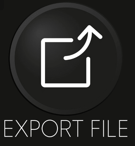 Export Button Illustration